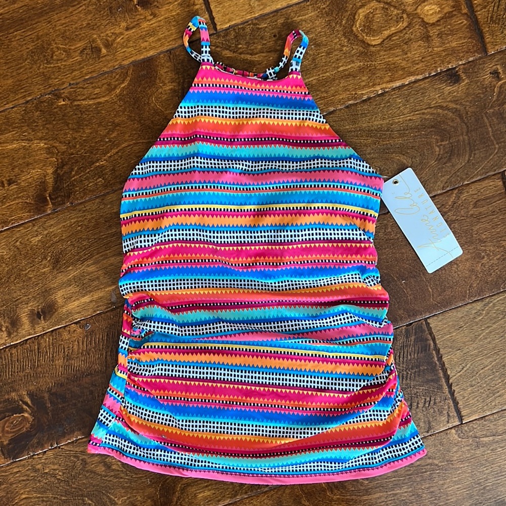 NWT Anne Cole Signature Graphic Tankini